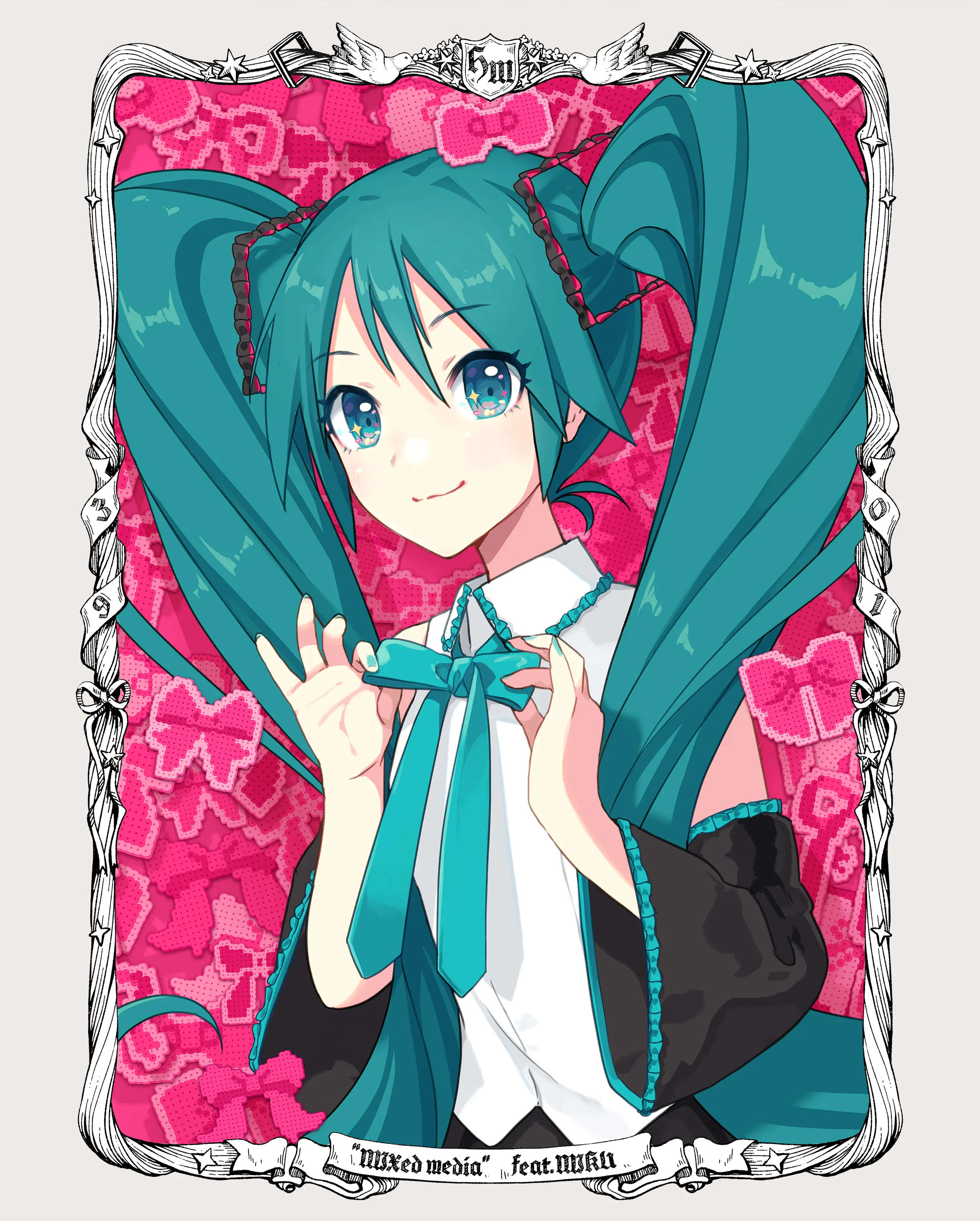 初音ミクとEko iXimaのミクストメディア展