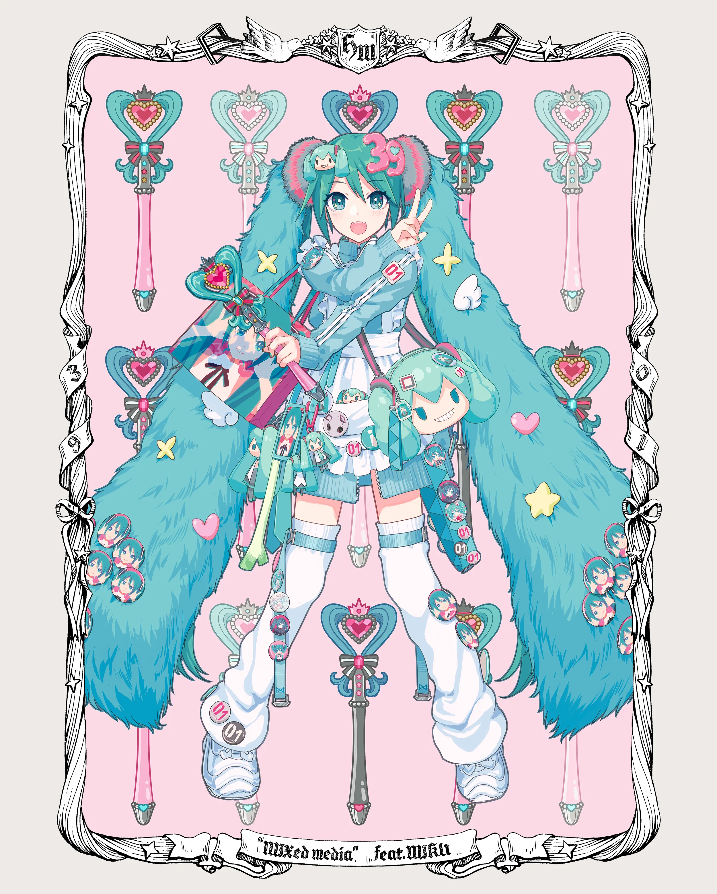 MIXed media feat.MIKU ビジュアル 3