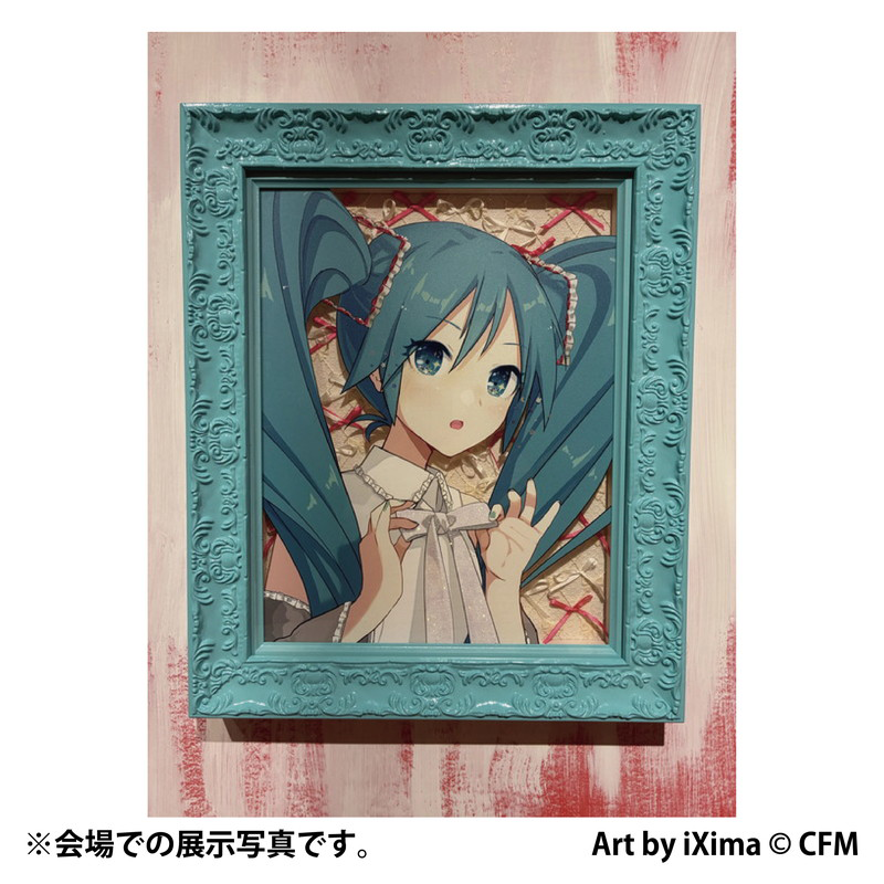 【アート作品／全3種／各1点限定】「Picture in Picture：肖像」 F6号