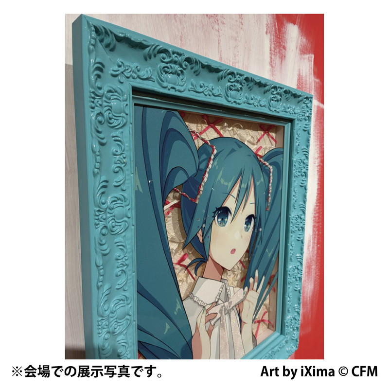 【アート作品／全3種／各1点限定】「Picture in Picture：肖像」 F6号