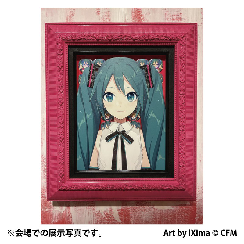 【アート作品／全3種／各1点限定】「Picture in Picture：肖像」 F6号
