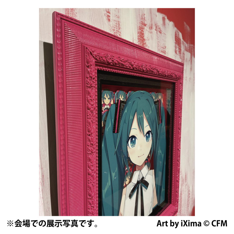 【アート作品／全3種／各1点限定】「Picture in Picture：肖像」 F6号