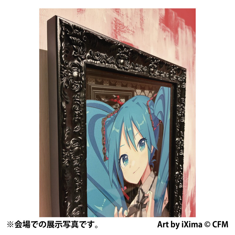 【アート作品／全3種／各1点限定】「Picture in Picture：肖像」 F6号