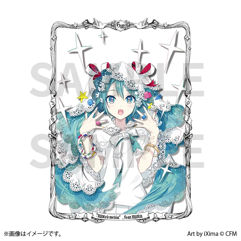 【アート作品／1点限定】Paper craft 2023（「別冊カドカワ 総力特集 初音ミク」表紙イラストより）