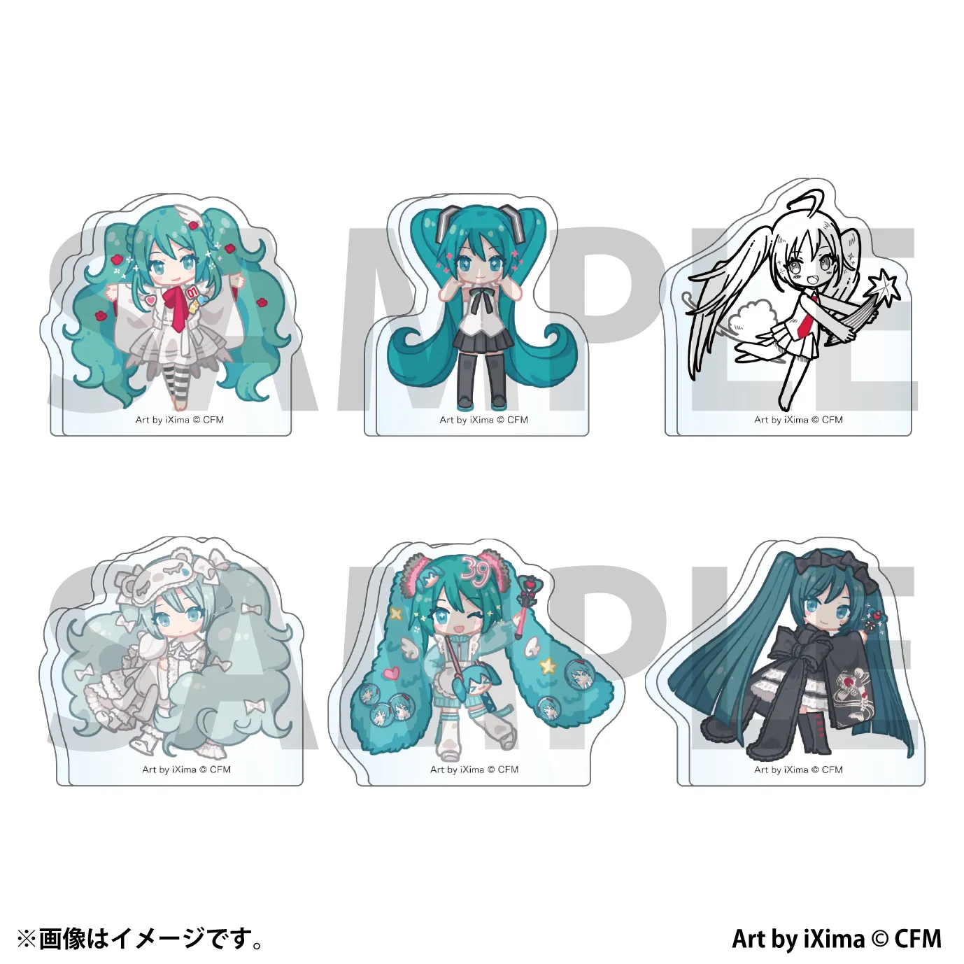 イベント限定ミニアクリルブロック（カプセル販売）